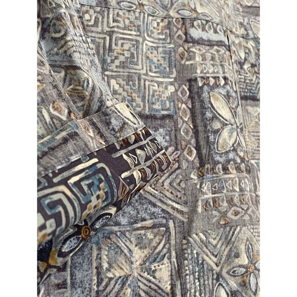 Cooke Street Hawaiian Reverse print Short Sleeve Button Up, XL, 100% Cotton - Picture 4 of 4